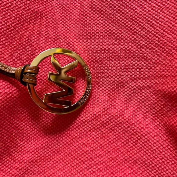 Michael Kors Red/Coral Tote - Picture 10 of 12